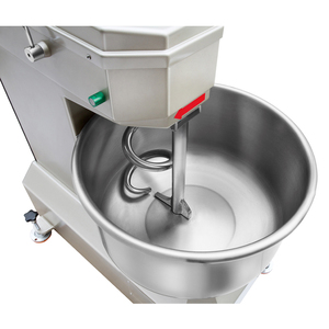 Mélangeur industriel 45l 15kg Mélangeur à <span class=keywords><strong>spirale</strong></span> à commande numérique pour boulangerie - Product Image 5