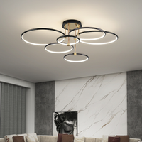 Lustre LED pour la décoration de la maison, éclairage intérieur pour chambre à coucher, bureau, enfants, salon, luminaires, lampe moderne, lustres