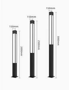 Современный открытый <span class=keywords><strong>3</strong></span> м 4 м 6 м садовый столб верхний свет водонепроницаемый алюминиевый светодиодный Ландшафтный уличный столб садовый светильник - Product Image 4