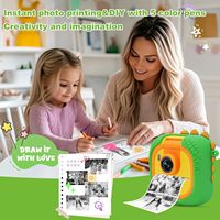 NEUE KI-Druckkamera mit Thermopapier, KI-Foto-Bearbeitung, Sprachaufnahme, 2,4 Zoll IPS-Bildschirm, Drucker für Kinder-Geschenkspielzeug