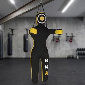 Mannequin de frappe suspendu Wagsam Sports pour entraînement de Jiu-Jitsu brésilien, MMA et boxe, modèle WG-D1015, disponible en toutes tailles - Product Image 3