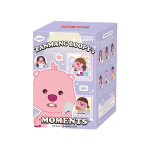 Venta caliente oficial auténtico POP MART Bubble Mart figuras serie Loopy Toys-<span class=keywords><strong>Facebook</strong></span> amigos círculo regalo Decoración - Product Image 6