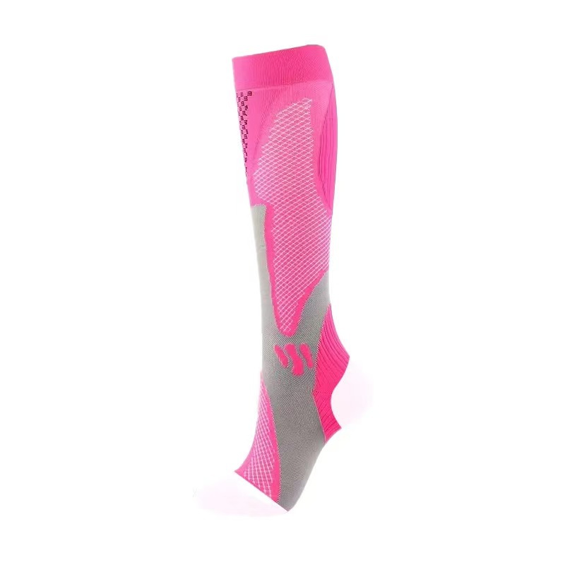 Chaussettes magiques rose rouge