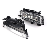 Nueva Cubierta de Rejilla para Faros Antiniebla Delanteros para Audi A8 D3 4E 2008-2010, Kit de Bisel Izquierdo/Derecho, Material ABS, Piezas de Carrocería