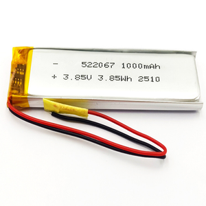 Batería de Polímero de 1000 mAh y 3.85 V, 522067, para Escáner, Lápiz Traductor, Telémetro, 500 Ciclos - Product Image 1