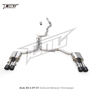 Boska Performance <span class=keywords><strong>Escape</strong></span> completo Catback Downpipe <span class=keywords><strong>Escape</strong></span> para <span class=keywords><strong>Audi</strong></span> <span class=keywords><strong>A6</strong></span> 2,0 T C7 2012-2018 Racing tubos de <span class=keywords><strong>escape</strong></span> - Product Image 2
