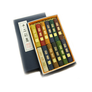Coloré Chinois Traditionnel Papeterie Artiste <span class=keywords><strong>Encre</strong></span> Ensemble <span class=keywords><strong>de</strong></span> Bâton - Product Image 2