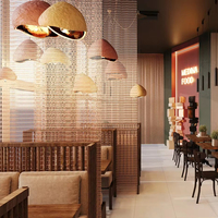 Présentoir à bijoux élégant et personnalisé, éclairage LED écologique et étanche pour la décoration intérieure de restaurant