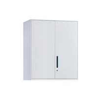 Armoire de bureau moderne en métal verrouillable avec serrure à clé - Durable et grande capacité pour le bureau, la maison, l'école, l'hôpital et l'usage commercial