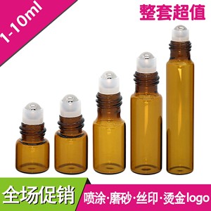 ขวดแก้วสีเหลืองอำพันแบบโรลออน ยี่ห้อ Yi Si Man Bo Li ขนาด 3 มล. สำหรับบรรจุน้ำมันหอมระเหย รีไซเคิลได้ พร้อมพิมพ์โลโก้ตามสั่ง - Product Image 3