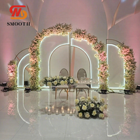 Lumières décoratives SMS Glow Road Lights pour scène de mariage, zone d'accueil, arche de mariage, toile de fond, décoration de scène pour fournitures de fête