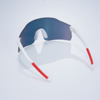 Protection UV professionnelle lunettes de sport lunettes polarisées photochromique bleu lentille Pc lunettes de cyclisme pour adulte unisexe