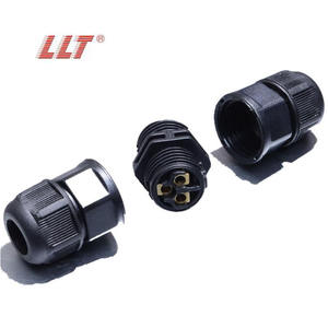 TUV SAA Сертифицированный наружный 2 pin 3 pin 4 pin IP68 Водонепроницаемый паяльный винтовой терминал электрические разъемы - Product Image 4