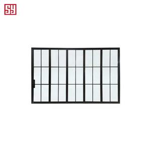 אמריקאי נירוסטה מודרני מפלדת זכוכית מחוסמת מפטיו יעיל זכוכית מתקפלת - Product Image 3