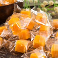 Hoge Kwaliteit Blokjes Mango Gummy Snoep Gearomatiseerde Fruit Gelei Snoepjes Zacht Taai Snoep