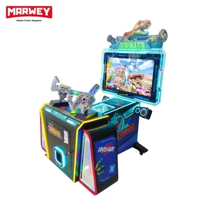 Trong nhà giải trí mô phỏng 2 người chơi bắn máy đồng tiền hoạt động tương tác Arcade Video <span class=keywords><strong>Game</strong></span> Súng Bắn súng máy - Product Image 3