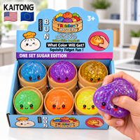KAITONG Jouet sensoriel mignon et grand format à remontée lente pour adulte, anti-stress, décompression, jouets à presser, squishies en forme de dumpling