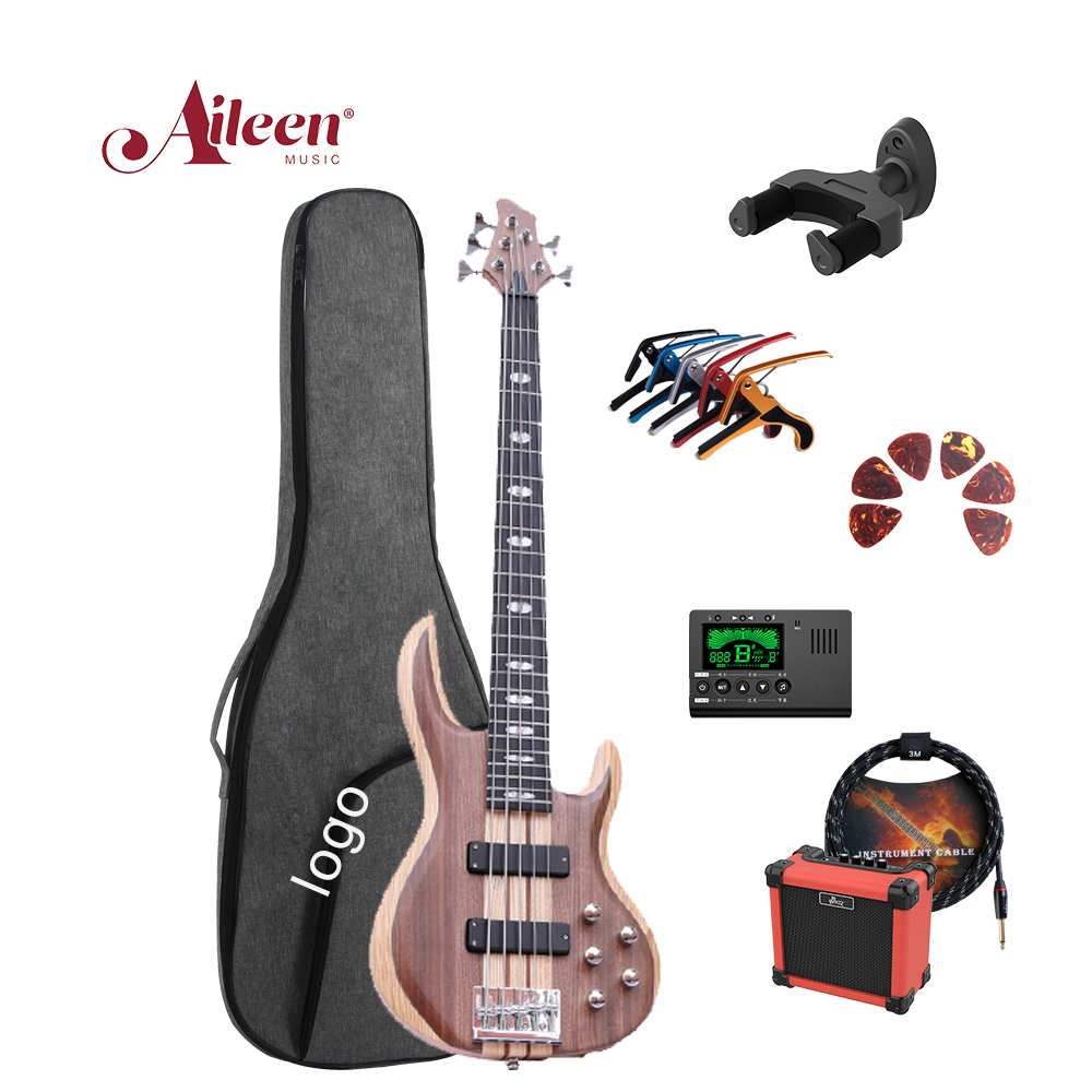 Bajo Electrico Bass Listrik 5 Senar Bass Gitar Listrik 5 Senar (EBS715-2)