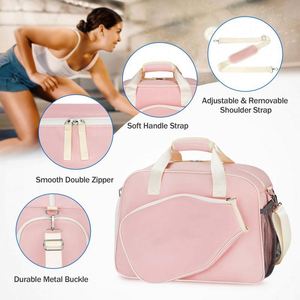 Muestra Gratuita, Servicio OEM/ODM, Bolsa Deportiva Multifuncional Personalizada de Gran Capacidad para Raquetas de Pádel, Bolsa para Pickleball - Product Image 4