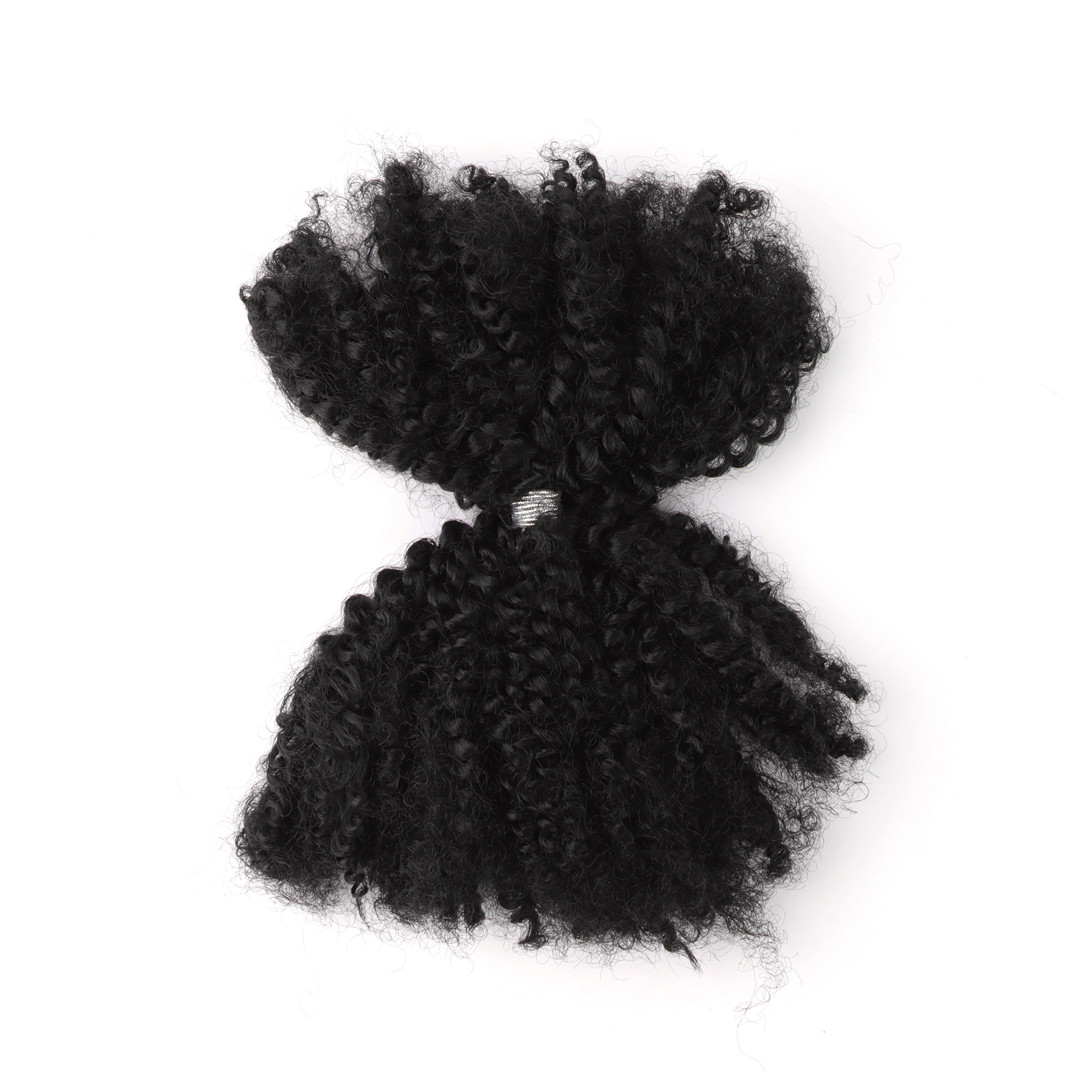 Braiding Hair Synthetic Hair Bundles Afro Kinky Bulk Human Hair 4c for Twists Braids Blend Hair Afro - Image 1