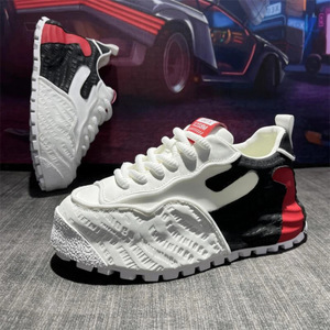 Chaussures de sport décontractées polyvalentes pour hommes, style papa, tendance, de luxe, de créateur, OEM, à semelle épaisse, rehaussantes - Product Image 5