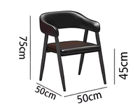 Canapé de bar et table avec chaises en bois massif personnalisables pour les espaces commerciaux de bistros et de clubs - Design rétro occidental