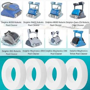 Anneau de remplacement en mousse pour robot nettoyeur de piscine <span class=keywords><strong>Dolphin</strong></span>, compatible, style moderne, blanc, logo personnalisé, 4 packs, M200 <span class=keywords><strong>M500</strong></span>, marque YJ - Product Image 4