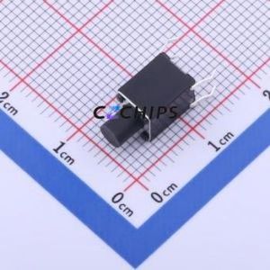 TS-1095KD-A15B3-D2 Tactile Switch Through hole-4P,6x6mm Switch Single Pole Single Throw Round Button 2.5N Through Hole - Product Image 1