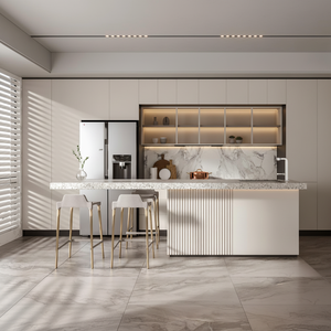 <span class=keywords><strong>Gabinetes</strong></span> <span class=keywords><strong>de</strong></span> <span class=keywords><strong>Cocina</strong></span> <span class=keywords><strong>de</strong></span> Acrílico Ecológicos Personalizados <span class=keywords><strong>con</strong></span> Grifo y Bisagras para Proyectos <span class=keywords><strong>de</strong></span> Apartamentos Modernos - Product Image 3