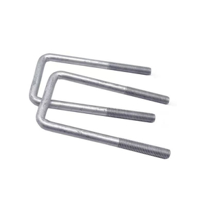 M20 M24 M30 thép <span class=keywords><strong>B7</strong></span> b7m gr2 GR5 ASTM 193 màu vàng màu xanh trắng kẽm mạ U hình dạng loại bu lông và đai ốc máy giặt DIN 3570 loại - Product Image 1