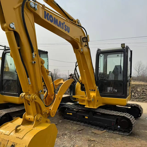 รถขุดโคมัตสึ PC56 มือสอง ขนาด 6 ตัน มินิเอ็กซ์คาเวเตอร์ 5.6 ตัน 5 ตัน 5.5 ตัน พร้อมมอเตอร์ เครื่องยนต์ เกียร์ ปั๊มเกียร์ แบริ่ง PLC - Product Image 1