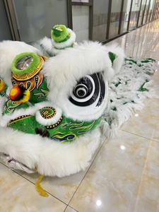 Costume da <span class=keywords><strong>Danza</strong></span> del Leone per Due Adulti Realizzato a Mano da Fabbrica Cinese Taglia Standard che Riflette la Ricca Cultura Cinese - Product Image 3