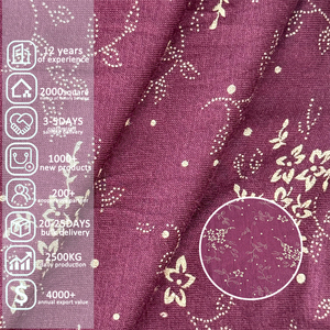 Tissu extensible imprimé rayonne pour printemps été léger rayonne imprimé Spandex tricot <span class=keywords><strong>jersey</strong></span> simple pour tissu vestimentaire - Product Image 2