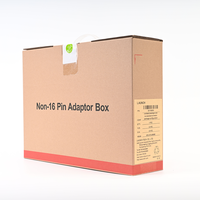 Kit de Adaptadores de Diagnóstico OBD LAUNCH, Juego de Conectores Universales Negros para Electrónica de Automóviles, 12V, Múltiples Adaptadores