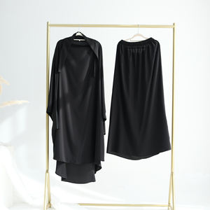 Vente en gros pour l'Aïd 2025, Nida doux, Nida modeste, Khimar, vêtements islamiques, <span class=keywords><strong>abaya</strong></span> à deux pièces, jilbab <span class=keywords><strong>abaya</strong></span>, robe musulmane - Product Image 6