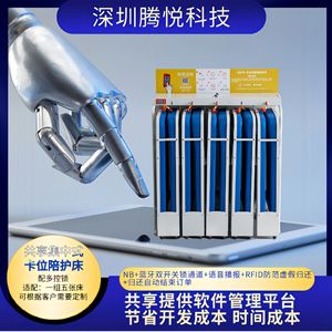 Tengyue Hospital <b>Folding</b> <b>Bed</b> Blue Single Size A1 Quick <b>Fold</b> Medical Use - Product Image 5