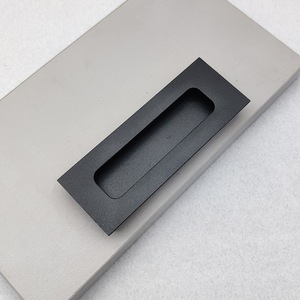 Concealed Aluminum Alloy Drawer Handle Rectangle Minimalist Design Easy Installation Cabinet Furniture Handle - Product Image 1