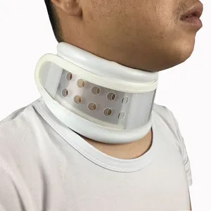 可调式PE项圈医用半刚性颈圈硬颈牵引装置颈圈