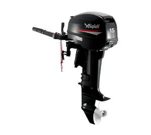 Aiqidi 15HP 선외기 해양 엔진 하이 퀄리티 2 행정 (롱 샤프트 클래식 보트 엔진 모델) - Product Image 1