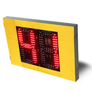 Tích hợp <span class=keywords><strong>Radar</strong></span> Tốc Độ dấu hiệu màu đỏ và màu xanh lá cây hiển thị đèn giao thông để điều tiết giao thông hiệu quả - Product Image 3