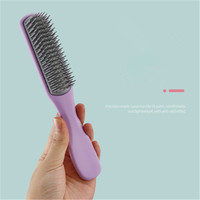 Stok toko tukang cukur profesional sisir gigi bundar sisir penata rambut penjualan laris sikat sisir bantalan rambut