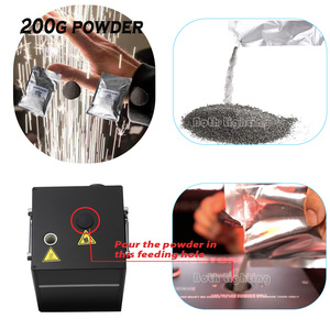 900W DMX Cool White/Black Wunder kerze Fernbedienung Spezial effekt Feuerwerk Cold Spark Machine für Party Wedding Club - Product Image 4