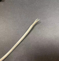 1.5m 2M de longueur, lumière LED transparente claire 5.5x2.1 0.5 20AWG femelle DC prise d'alimentation connecteur pour enseigne au néon