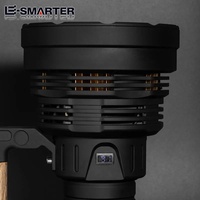 Lampe torche LED multifonctionnelle super lumineuse pour la prise de vue à longue portée en extérieur, rechargeable, étanche, en aluminium
