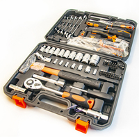Jeu de clés à douille de 80 pièces avec outils en acier CR-V pour la réparation automobile en garage
