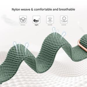 Upro Slim Stretchy Nylon Solo Loop Bands for apple Watch Band 49mm Adjustable Sport <b>Braided</b> Nylon Watch Straps Wristbands - Product Image 3