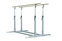 Barres parallèles de gymnastique de haute qualité, norme de compétition, marque JIAHE, hauteur et largeur réglables, 350 cm, pour l'exportation