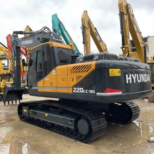 Escavatore Cingolato Usato Originale <span class=keywords><strong>Hyundai</strong></span> 220LC-9s 210W-9, 220-9s 220 LC-9 220-9 220 305 210-9, Escavatori di Seconda Mano da 20 Tonnellate - Product Image 2
