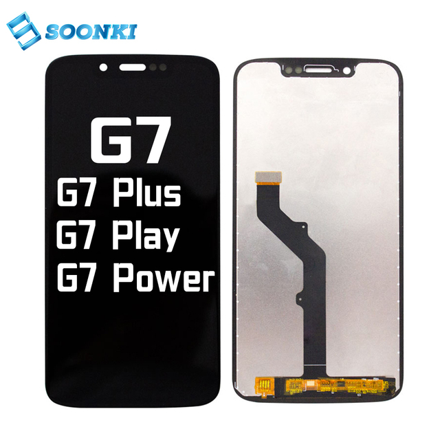 Mobile Phone Lcd G7 Play Display for Moto G7 Screen Replacement for motorola G7 Plus Lcd for Moto G7 Power
