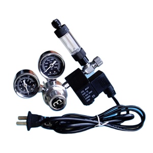 Aquarium Professionele Dual Gauge Co2 Drukregelaar Met Solenoïde En Bellenteller - Product Image 6